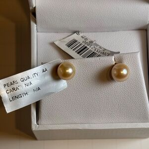 Pearl Stud Earrings